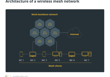 Architecture of a wireless mesh network
