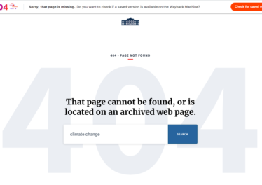 Wayback Machine 404 support on Brave browser. “Missing” page link